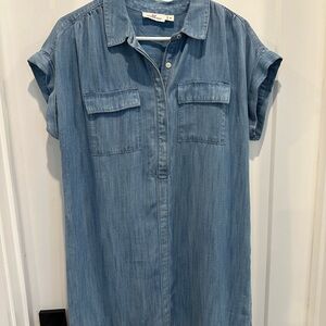 Vineyard Vines Blue Denim Dress